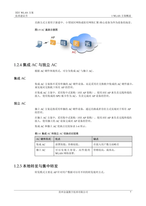 园区WLAN方案技术建议书.docx