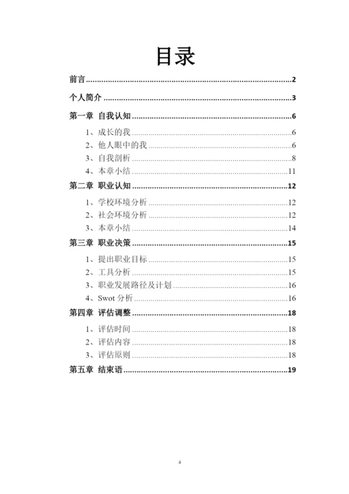 17页5100字化学专业职业生涯规划.docx