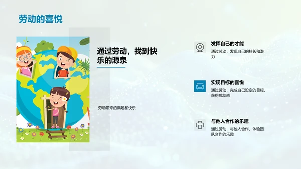 劳动技能的学习和应用