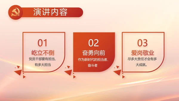 党建党支部述职报告汇报计划PPT党课