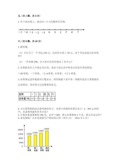 河南省【小升初】2023年小升初数学试卷及答案【有一套】.docx