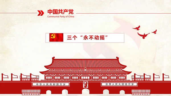 不忘初心继续前行七一重要讲话精神PPT