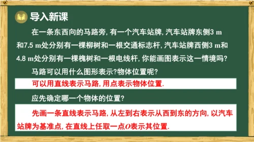 人教版数学（2024）七年级上册1.2.2 数轴  课件（共20张PPT）