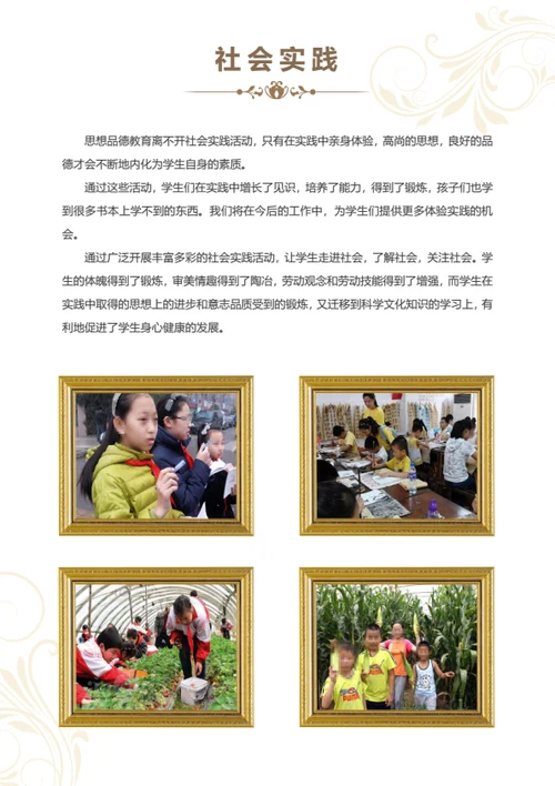 小升初优秀学生简历模板