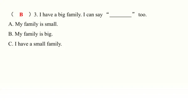 Unit 2 Different families Part C Family Poem  课件(共