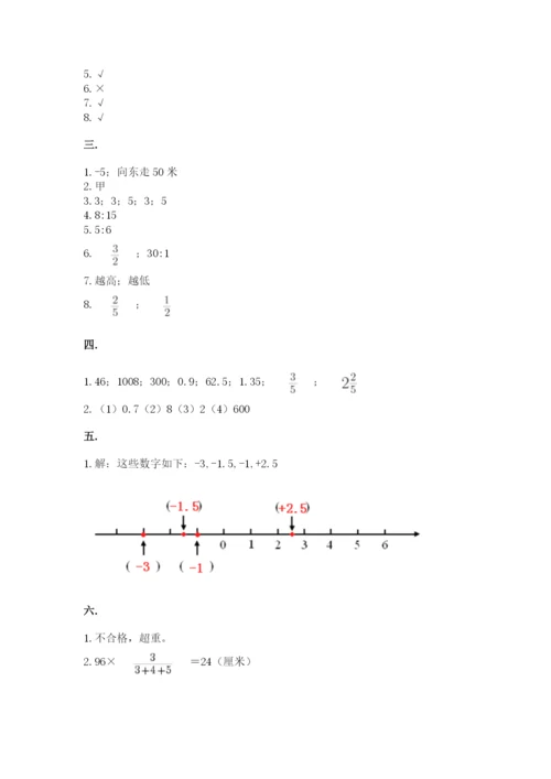 山东省济南市外国语学校小升初数学试卷精品（全国通用）.docx