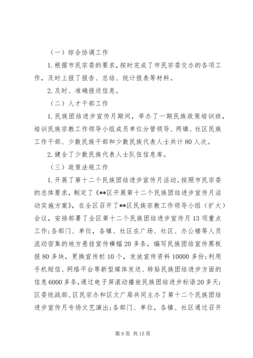 宗教工作自查报告文集.docx