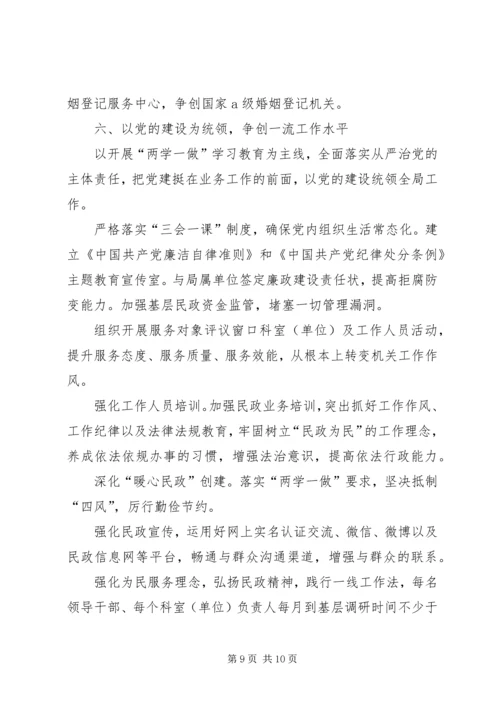 市民政工作计划范文.docx