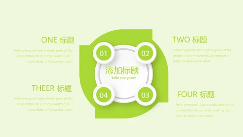 绿色清新关爱牙齿健康动态PPT