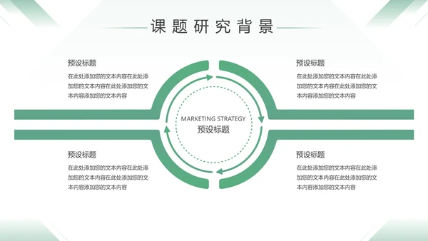 绿色大气毕业论文开题答辩报告PPT模板