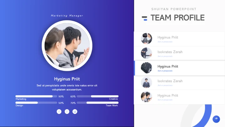 REPORT年终述职通用PPT模板