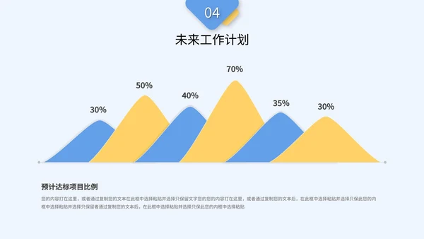 简约几何实景工作总结计划PPT模板