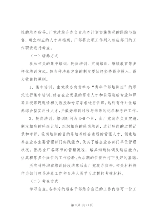 后备干部培养实施方案.docx