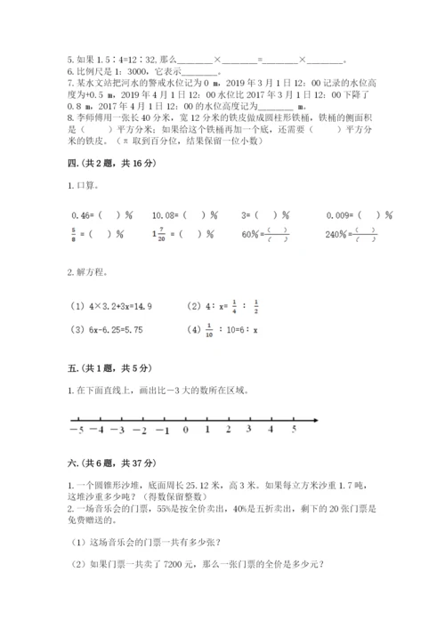 苏教版数学六年级下册试题期末模拟检测卷【典型题】.docx