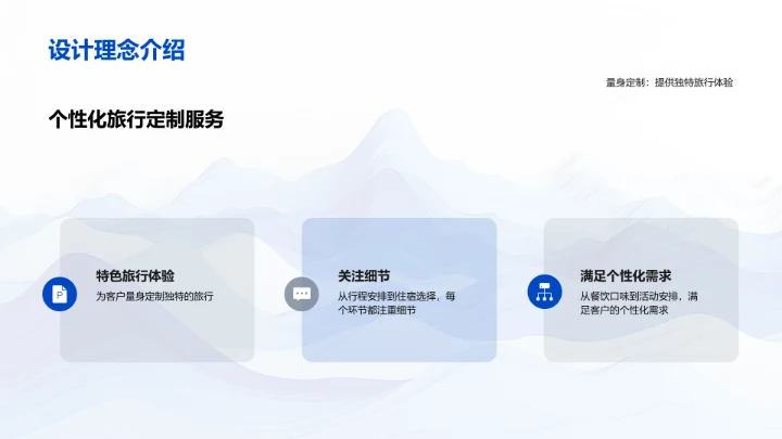 旅游合作策略PPT模板