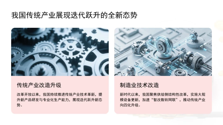 全面推进传统产业改造升级学习ppt课件