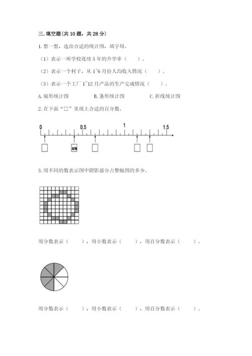 2022人教版六年级上册数学期末测试卷含完整答案（网校专用）.docx