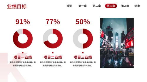 高级几何商务现代商业分析报告PPT模板