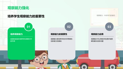 科学学习实践指导PPT模板