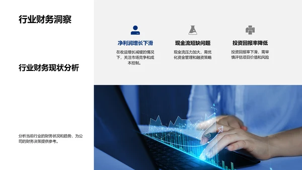 财务月报分析PPT模板