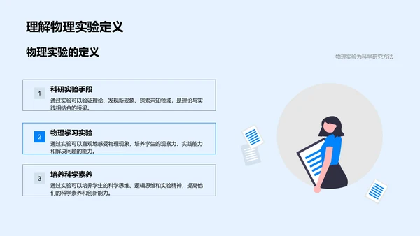 物理实验技巧讲解PPT模板
