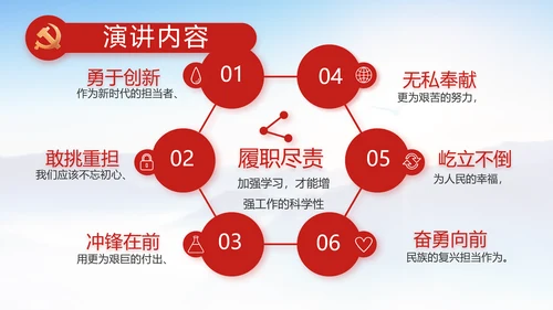 举全党全社会之力推动乡村振兴动态PPT模板