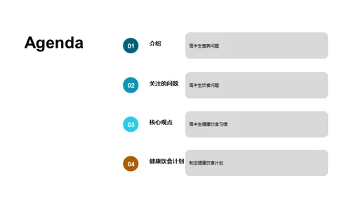 高中生饮食与营养教育