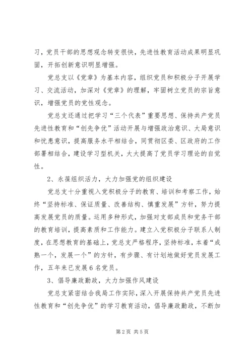 房产局党总支主要事迹.docx