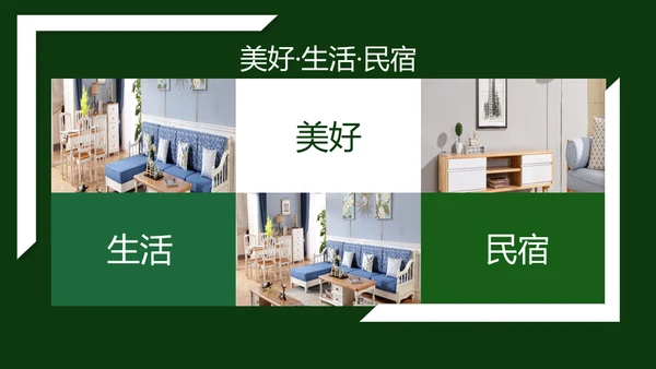 民宿开发项目计划书通用PPT模板
