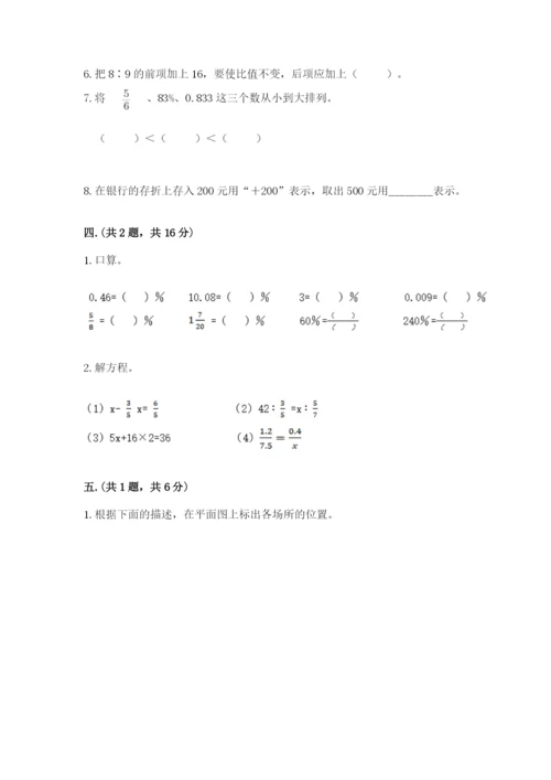 山西省【小升初】2023年小升初数学试卷附答案【基础题】.docx