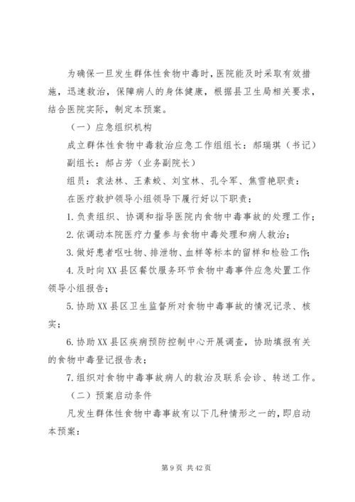 赞皇中医院各类应急预案汇编.docx