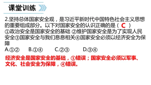 4.9.1 认识总体国家安全观