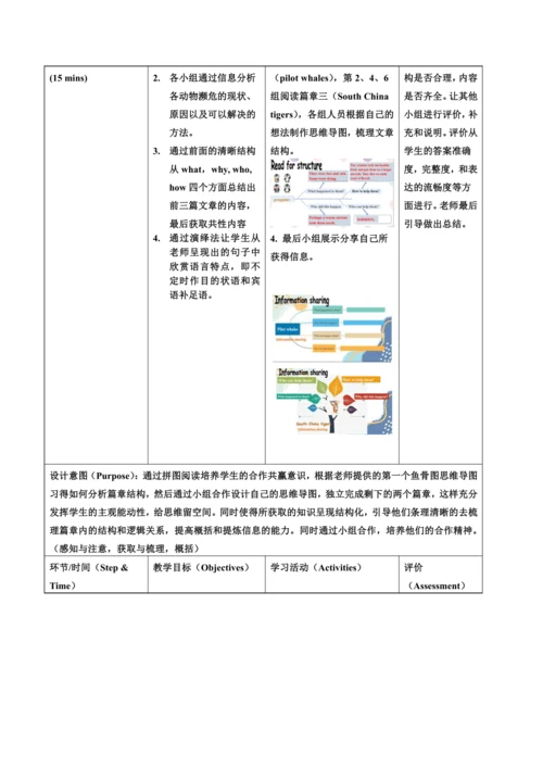 外研八上M6整体教学设计 