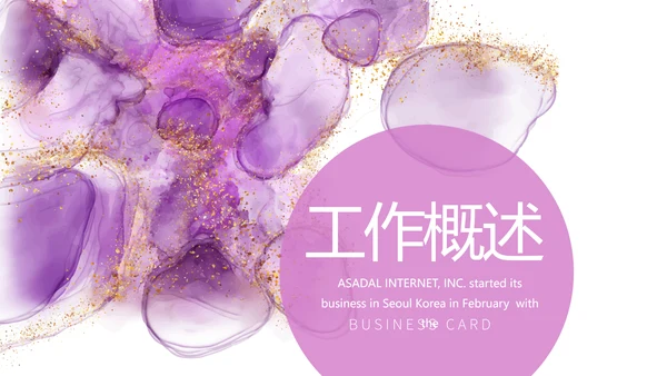 高级感莫兰迪年终工作总结动态PPT