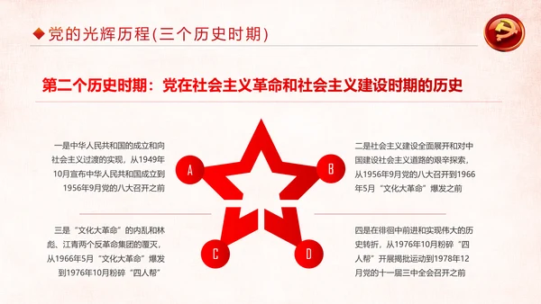 加强党史学习传承红色基因党史PPT模板