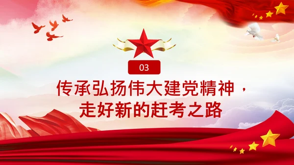 二十大学习伟大建党精神党课党校PPT课件