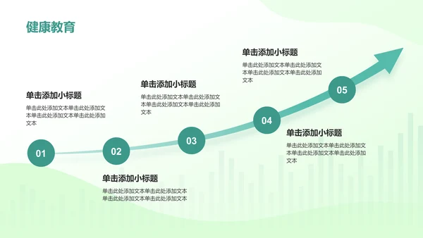 绿色插画风医生工作总结汇报通用PPT模板