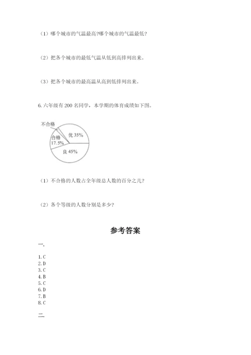 北师大版六年级数学下学期期末测试题（考点提分）.docx