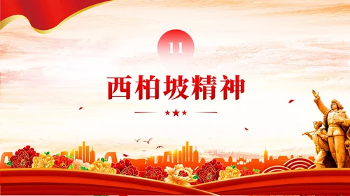 红色党建中国共产党人的精神谱系中国精神PPT