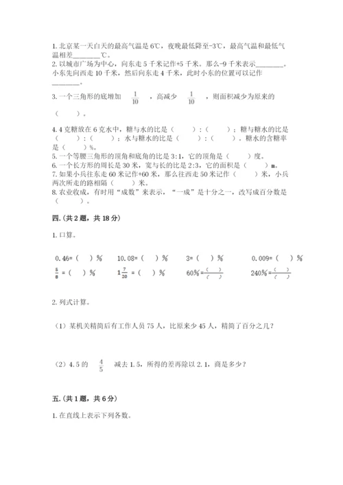 苏教版数学小升初模拟试卷精品【易错题】.docx