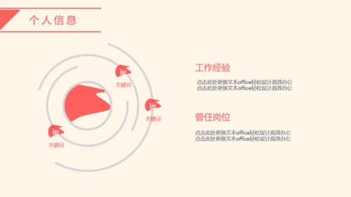 个人简介放飞自我通用PPT模板
