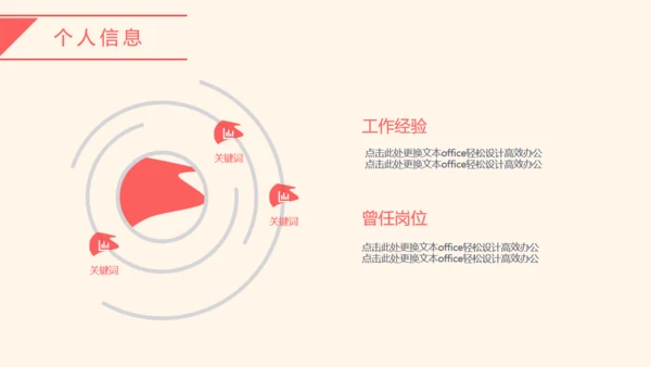 个人简介放飞自我通用PPT模板