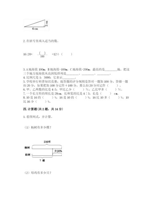 北京版六年级下册数学期末测试卷（研优卷）.docx