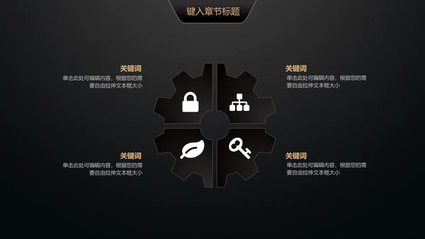 黑金轻奢商业计划书通用PPT模版