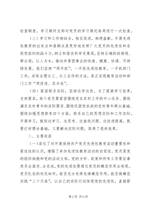 保持共产党员先进性教育活动“学习动员阶段”总结.docx