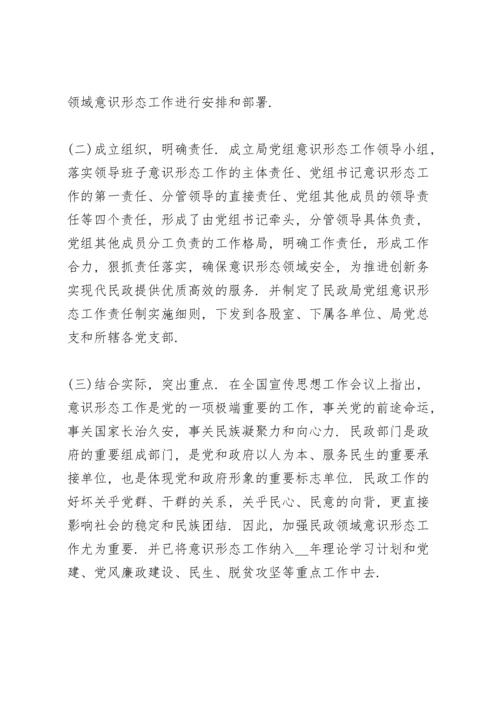 意识形态工作方面存在的问题.docx