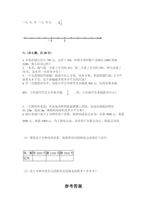 最新苏教版小升初数学模拟试卷精品（名师系列）.docx