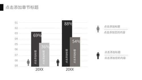 黑白商务风商业计划书通用PPT模板