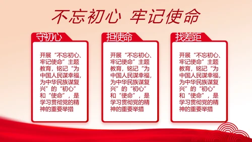 红色开展党史学习教育党课动态PPT