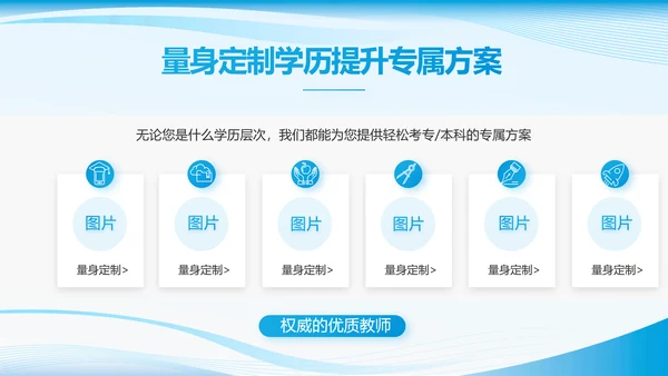 蓝色大气班干部竞选主题班会PPT